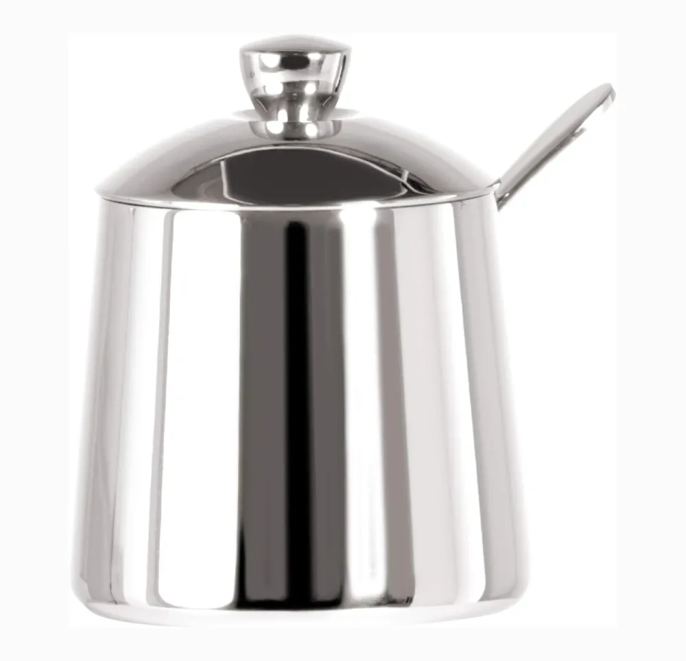 Creamers & Sugar Bowls|Frieling Sugar Bowl & Spoon with Mirror Finish