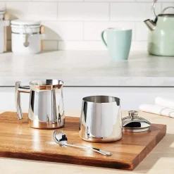 Creamers & Sugar Bowls|Frieling Sugar Bowl & Spoon with Mirror Finish