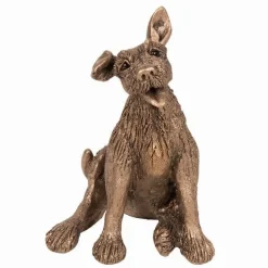 Frith Sculpture Home Accents|Frith Sculpture|Frith Eddie Happy Terrier Dog Sculpture