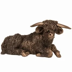 Frith Sculpture Frith Sculpture|Frith Highland Bull at Rest Sculpture