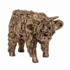 Frith Sculpture Home Accents|Frith Sculpture|Small Highland Bull Calf Sculpture