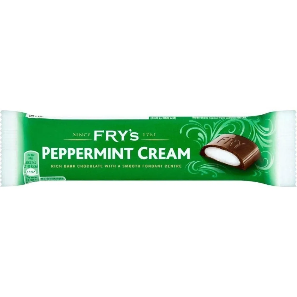 British Chocolate|Fry's Peppermint Cream