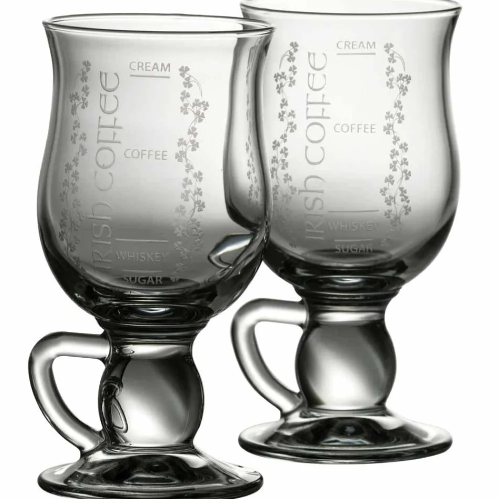 Galway Crystal Galway Crystal|Glasses & Steins|Irish Coffee Glasses Pair