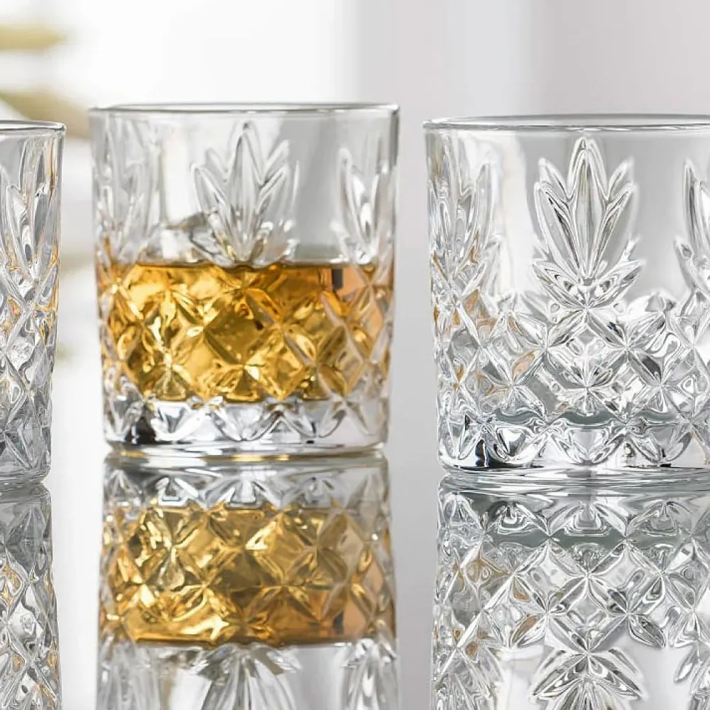 Galway Crystal Galway Crystal|Glasses & Steins|Renmore Double Old Fashioned Tumblers Pair