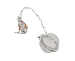 GANZ Strainers, Infusers & Spoons|Cat Tea Infuser