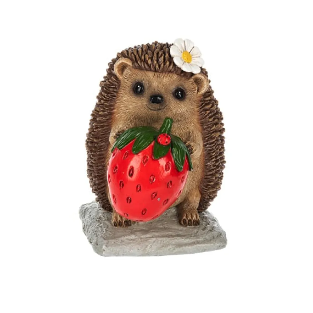 GANZ Home Accents|Hedgehog with Strawberry Figurine