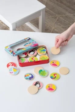 GANZ Games & Puzzles|Toys|Wooden Memory Game (Birds)