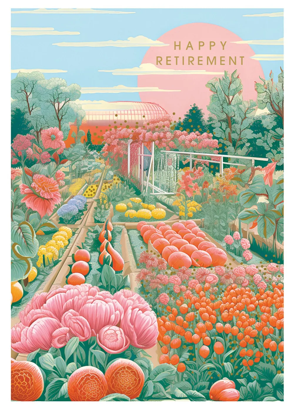 Greeting Cards|Garden Retirement Card