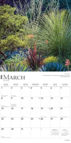 Calendars|Gardens 2026 Wall Calendar