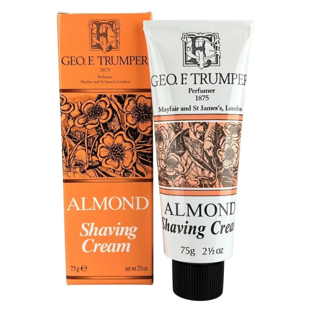 Geo. F. Trumper Shaving Soaps & Cream|Almond Shaving Cream Tube