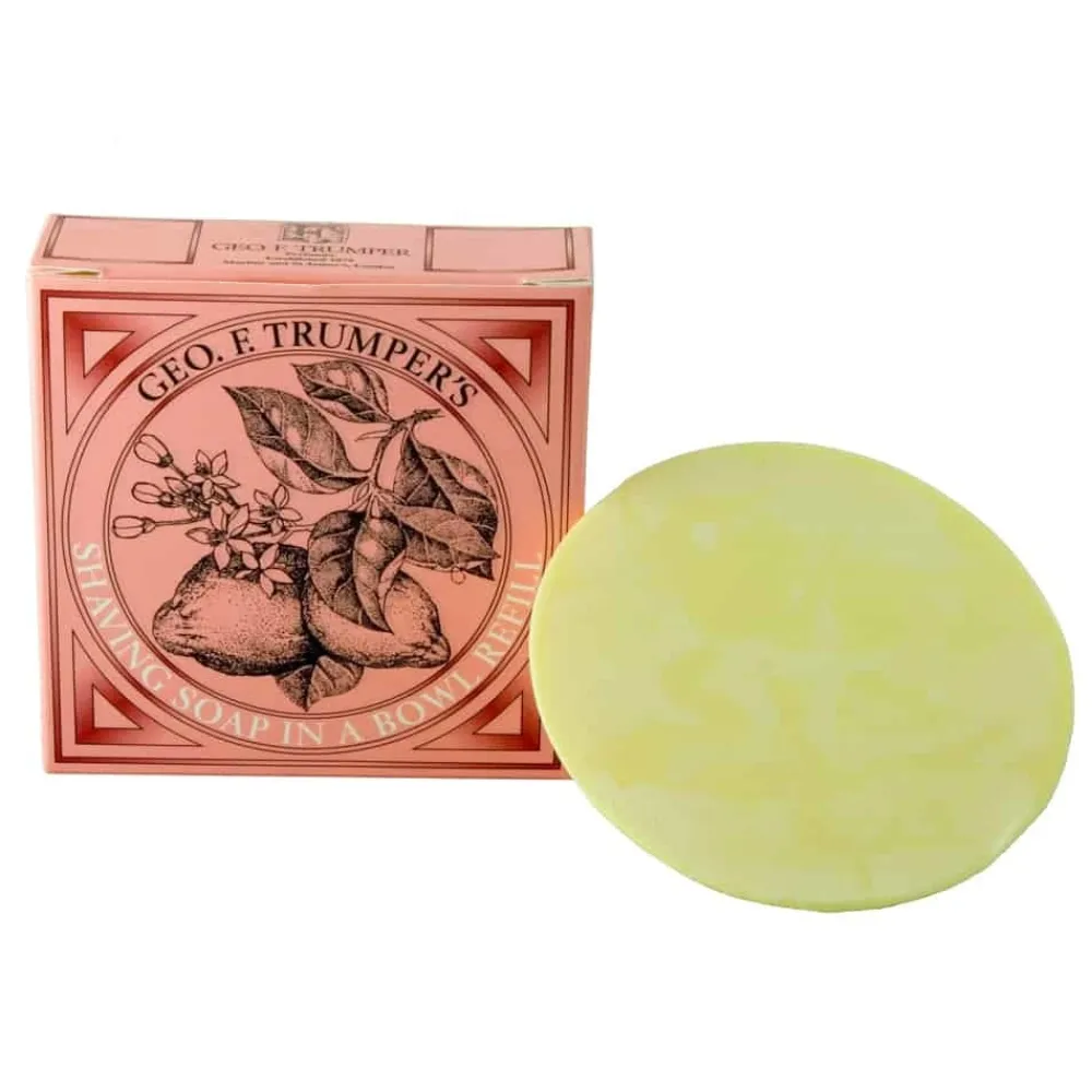 Geo. F. Trumper Shaving Soaps & Cream|Extract of Limes Shaving Soap Refill