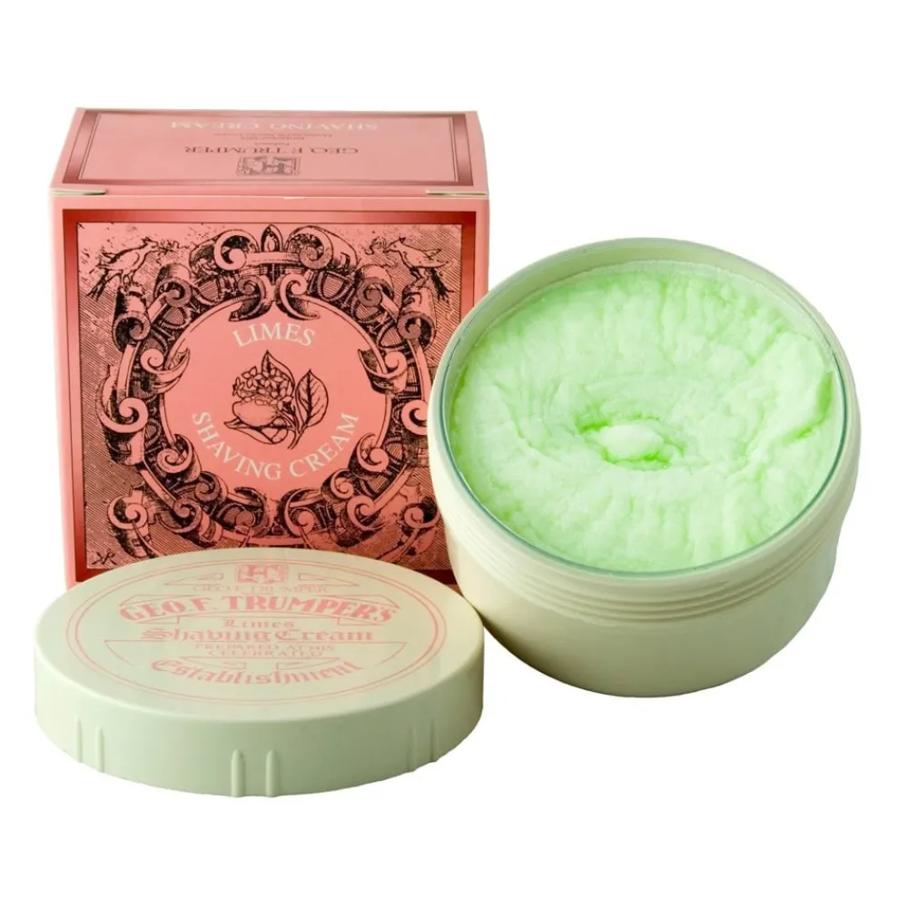 Geo. F. Trumper Shaving Soaps & Cream|Extract of Limes Shaving Cream Pot