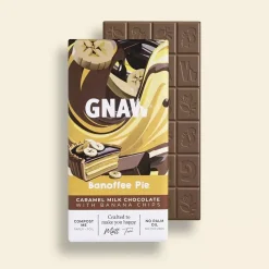 British Chocolate|Gnaw Banoffee Pie Milk Chocolate Bar