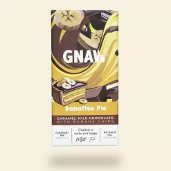 British Chocolate|Gnaw Banoffee Pie Milk Chocolate Bar