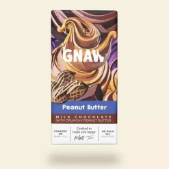 British Chocolate|Gnaw Peanut Butter Milk Chocolate Bar