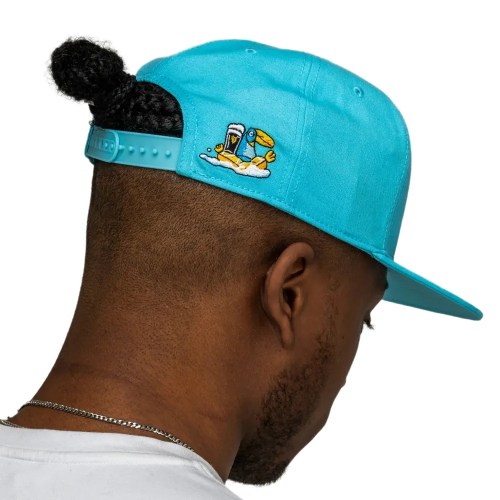 Hats|Guinness Blue Flat Brim Baseball Cap