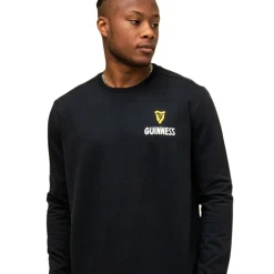 Shirts & Sweaters|Cultural Icons|Guinness "Lovely Day" Black Longsleeve Sweatshirt