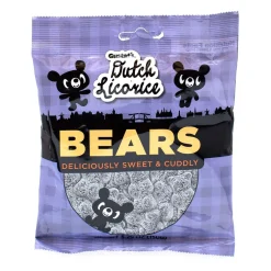 Sweets|Gustaf's Dutch Sugared Licorice Bears