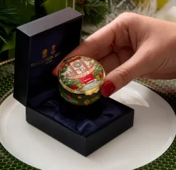 Halcyon Days Halcyon Days Enamels|2025 Annual Christmas Enamel Box 'The Wonder of Christmas'