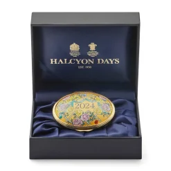 Halcyon Days Halcyon Days Enamels|2024 Annual Enamel Trinket Box