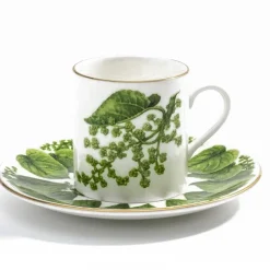 Halcyon Days Halcyon Days China|Halcyon Days|Al Fresco Coffee Cup & Saucer