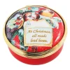 Halcyon Days Halcyon Days Enamels|At Christmas All Roads Lead Home Enamel Box