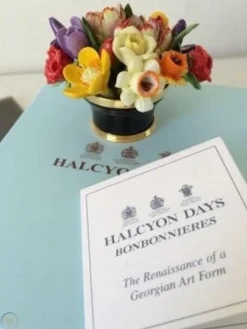 Halcyon Days Halcyon Days Enamels|English Garden Floral Enamel