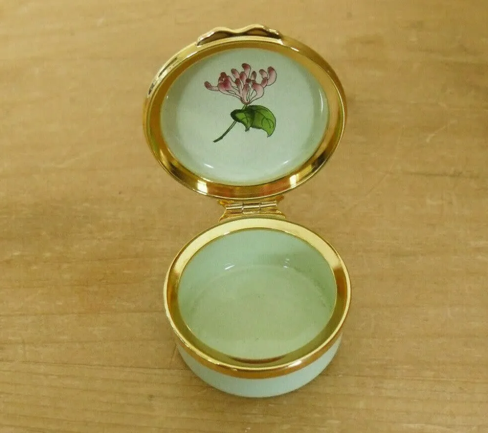 Halcyon Days Halcyon Days Enamels|Happy Birthday 2005 Trinket Box