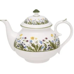 Halcyon Days King Charles Iii|Halcyon Days China|Highgrove Wildflower Teapot