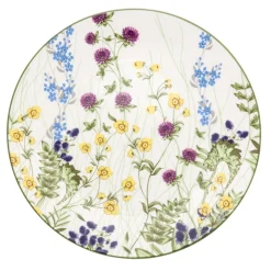 Halcyon Days Halcyon Days China|Halcyon Days|Highgrove Wildflower Meadow 8" Coupe Plate