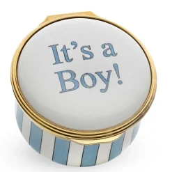 Halcyon Days Halcyon Days Enamels|It's a Boy Enamel Box