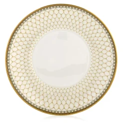 Halcyon Days Halcyon Days China|Halcyon Days|Ivory Antler Trellis Teacup & Saucer