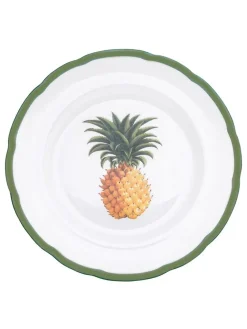 Halcyon Days Halcyon Days China|Halcyon Days|Kitchen Garden Pineapple Audley Salad Plate