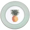 Halcyon Days Halcyon Days China|Halcyon Days|Kitchen Garden Pineapple Trellis Salad Plate