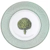 Halcyon Days Halcyon Days China|Halcyon Days|Kitchen Garden Artichoke Trellis Dinner Plate