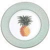 Halcyon Days Halcyon Days China|Halcyon Days|Kitchen Garden Pineapple Trellis Dinner Plate