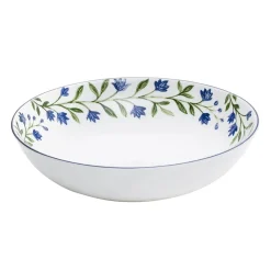 Halcyon Days Halcyon Days China|Halcyon Days|Nina Campbell Marguerite Blue Serving Bowl