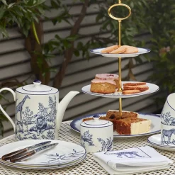 Halcyon Days Halcyon Days China|Halcyon Days|Nina Campbell Serengeti Elephant Teacup & Saucer