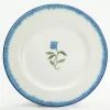 Halcyon Days Halcyon Days China|Halcyon Days|Nina Campbell Marguerite Blue Side Plate