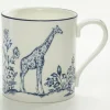 Halcyon Days Halcyon Days China|Halcyon Days|Nina Campbell Serengeti Giraffe Mug