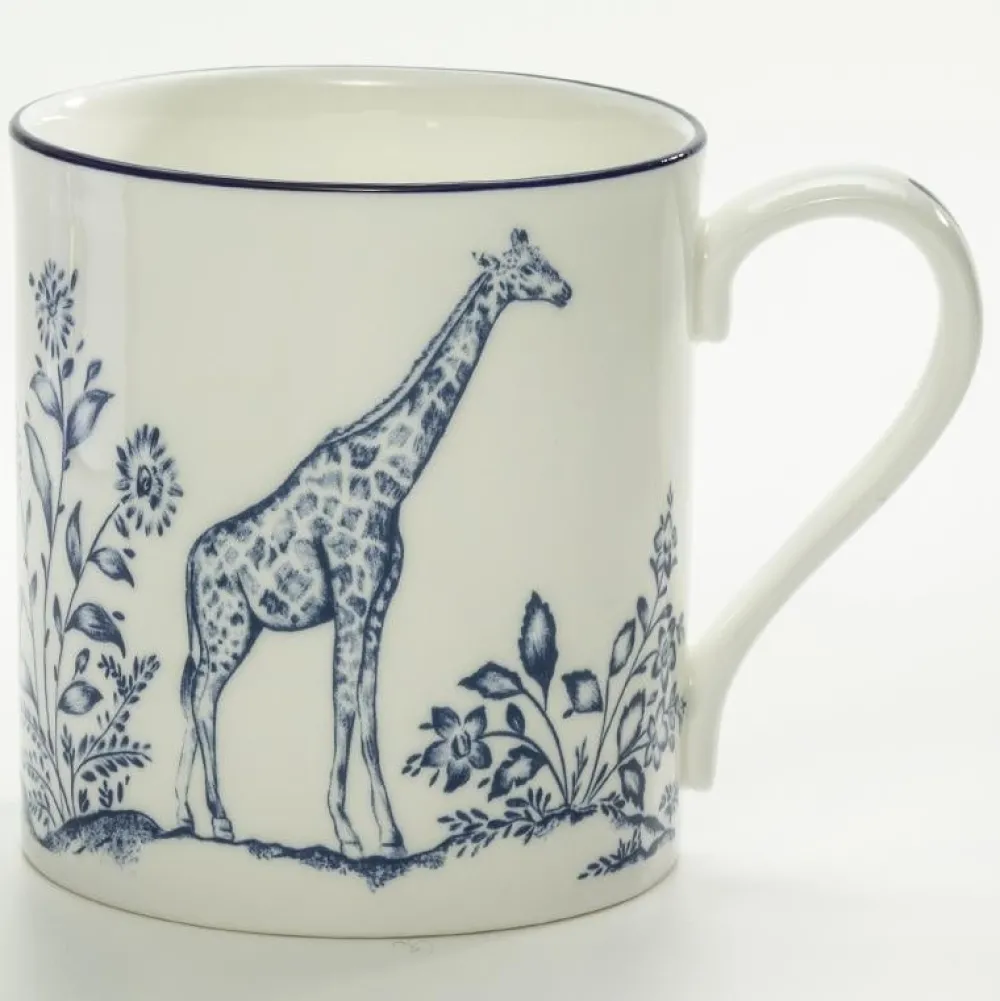 Halcyon Days Halcyon Days China|Halcyon Days|Nina Campbell Serengeti Giraffe Mug