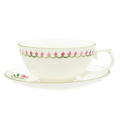 Halcyon Days Halcyon Days China|Halcyon Days|Nina Campbell Marguerite Pink Tea for One