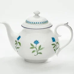Halcyon Days Halcyon Days China|Halcyon Days|Nina Campbell Marguerite Blue Teapot