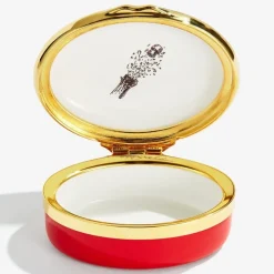 Halcyon Days Halcyon Days Enamels|Save Water, Drink Champagne Enamel Box