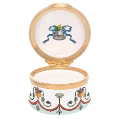 Halcyon Days Halcyon Days Enamels|Wedding Bells Enamel Box