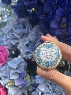 Halcyon Days Halcyon Days Enamels|Home Accents|'When This You See, Remember Me' Enamel Box
