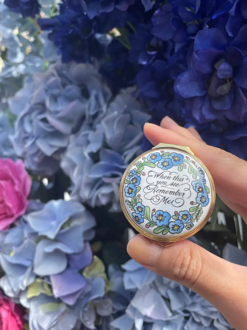 Halcyon Days Halcyon Days Enamels|Home Accents|'When This You See, Remember Me' Enamel Box