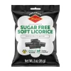 Sweets|Halva European Style Sugar-Free Black Licorice Bag