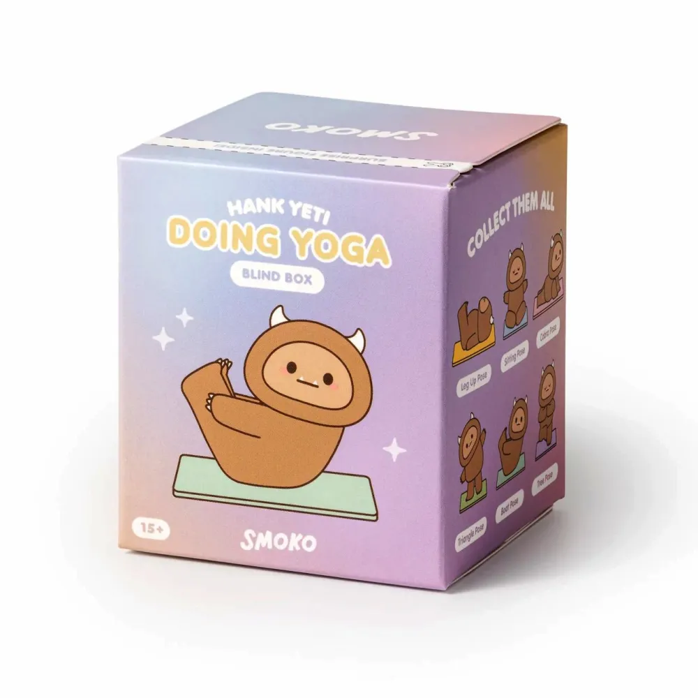 Toys|Hank Yeti Doing Yoga Figure Blind Box