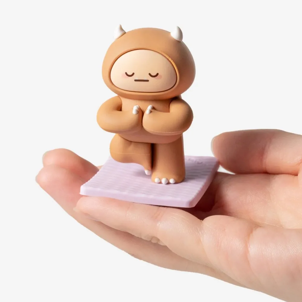 Toys|Hank Yeti Doing Yoga Figure Blind Box